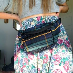 Plaid Fanny pack